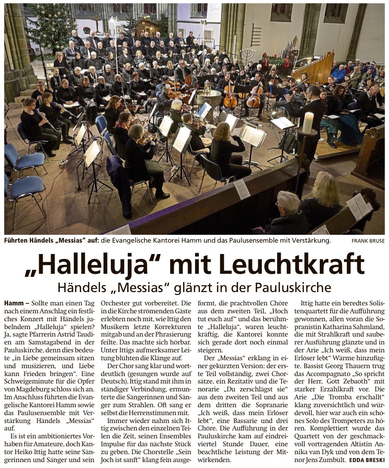 Kantatenkonzert 2013