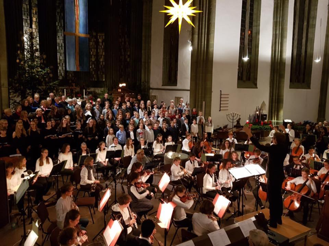 Konzert des Gymnasium Hammonense in der Pauluskirche